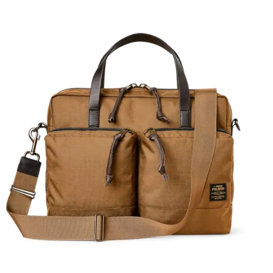 필슨 드라이든 브리프케이스 위스키 그린