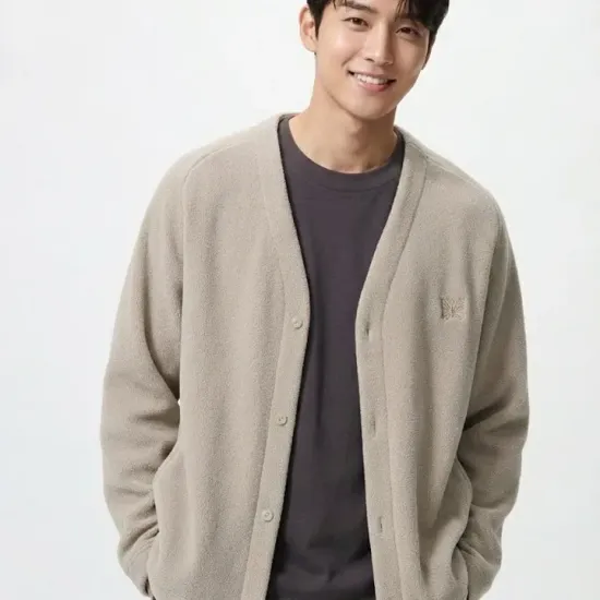 유니클로 니들스 가디건 베이지 M ~ XL
