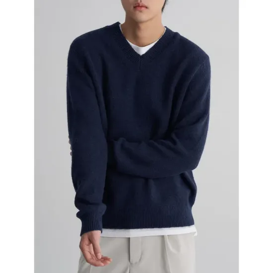 에잇세컨즈 브이넥 니트 1.4만원