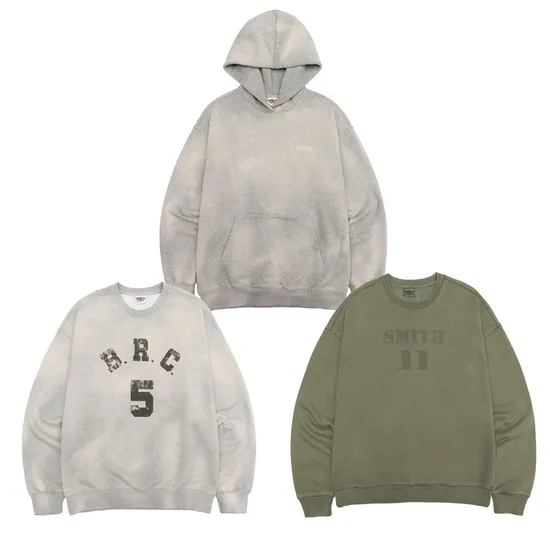 레이버코 BRC5 맨투맨 멜란지