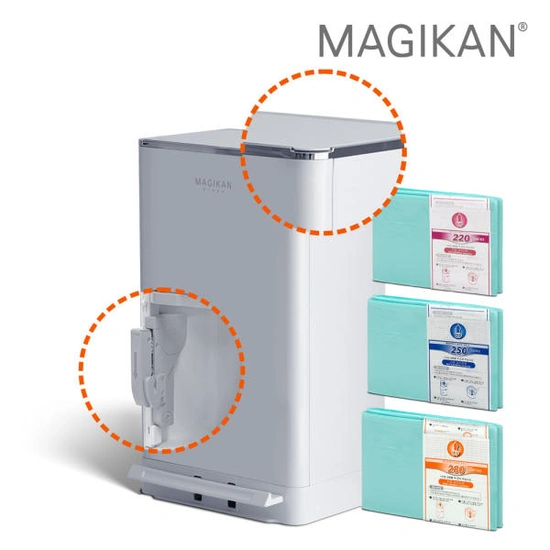 매직캔 휴지통 히포 21L 등