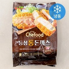 쉐푸드 등심통돈까스 (냉동), 600g, 1개,2개,3개