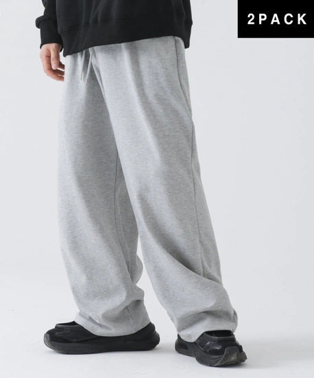 와이드핏 트레이닝 스웨트 팬츠 2개