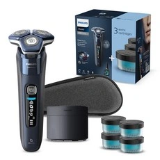 필립스 SkinIQ 7000 시리즈 전기면도기 세트 S7885/74 와우