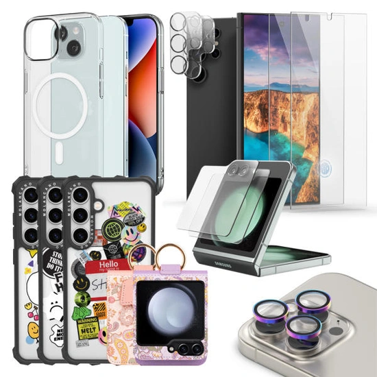 갤럭시/아이폰 투명케이스 1+1+1