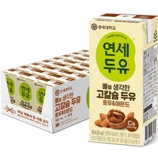 연세두유 고칼슘두유 호두 앤 아몬드, 180ml, 24개