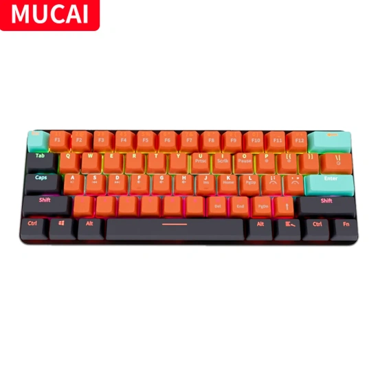 MUCAI MKA610 유선 61키 기계식 키보드