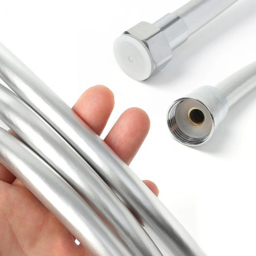 1.5M 물때 제로 실리콘 샤워기 호스 2개