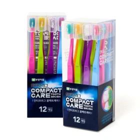 부광 얇은헤드 초극세모 칫솔 12+12