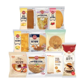 기린빵 3+3+4 10봉 골라담기