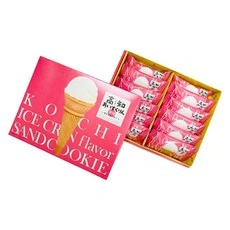 메이드인토사 고치 아이스 크림 플레이버 샌드 쿠키 12개입, 228g, 1개