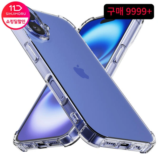 신지모루 에어쉴드 tpu 휴대폰 케이스 1+1