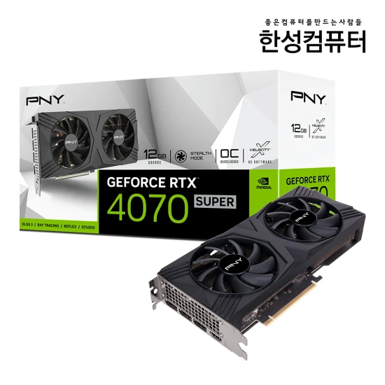 PNY GeForce RTX 4070 SUPER VERTO OC D6X 12GB DF