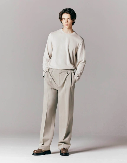 지오다노 와이드핏 슬랙스 타임딜