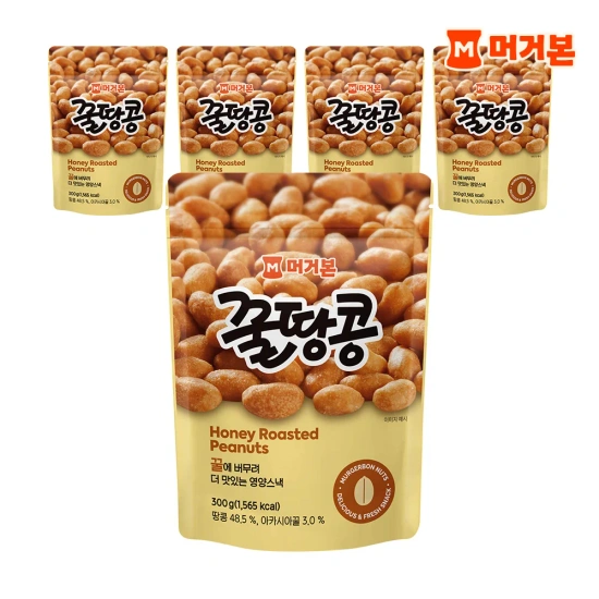 꿀땅콩 300g x5