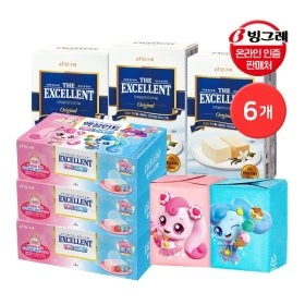 엑셀런트 오리지널/캐치티니핑 엑셀런트 3+3박스