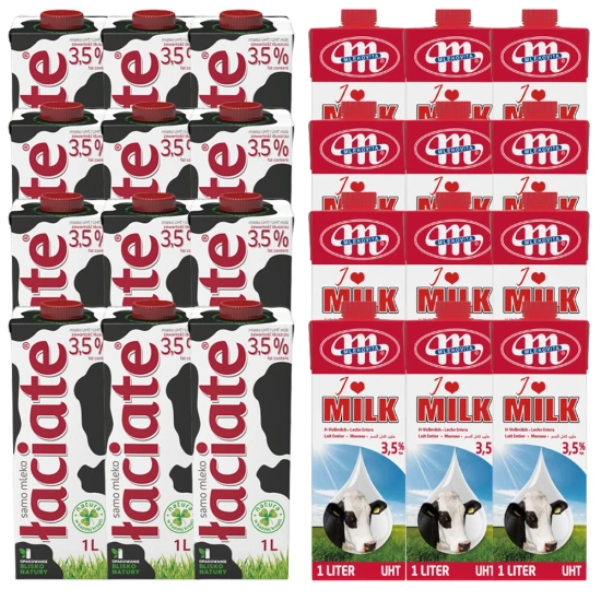 수입멸균우유 3.5% 1리터x12개