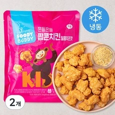 푸디버디 팝콘치킨 달콤치즈맛 207g 2개(로켓프레시)
