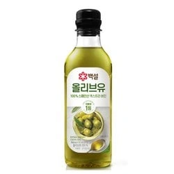 백설 올리브오일500ml x 4