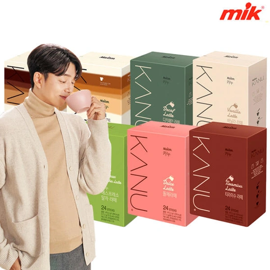 카누 라떼 5종 24T x 2개+사은품 랜덤