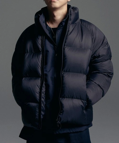 무신사스탠다드 구스 다운 푸퍼 자켓 [블랙]