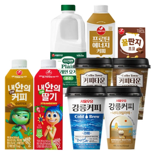 서울우유 내안의진짜 커피 280ml 18개