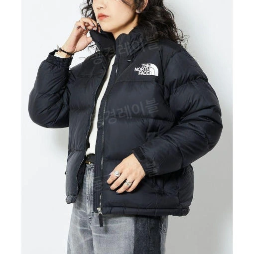 노스페이스 재팬 눕시 크롭 패딩 여성용 NDW92335