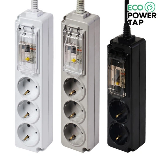 국산 고용량 배선차단 멀티탭 2구 40cm/1m