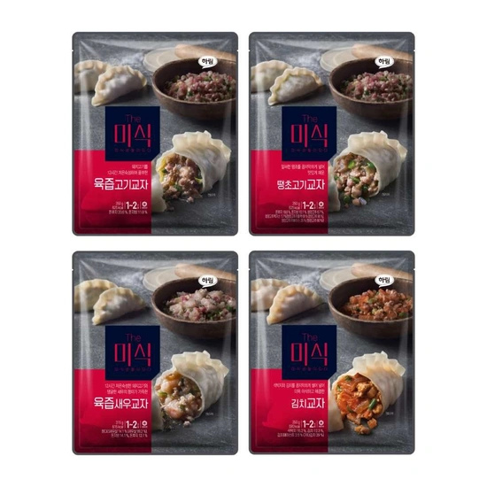 더미식 육즙고기700g+김치700g+육즙새우630g+땡초고기700g 교자 (총8봉)