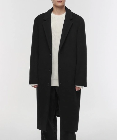 무신사 스탠다드 캐시미어 블렌드 오버핏 싱글코트 블랙 역대가 (기본 코트)