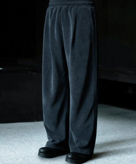 시그니처 헤비 코듀로이 밴딩 팬츠 (차콜)