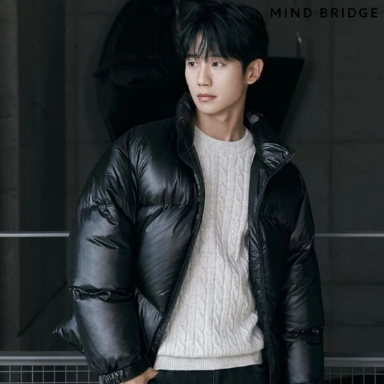 마인드브릿지 테이퍼드핏 기모 슬랙스