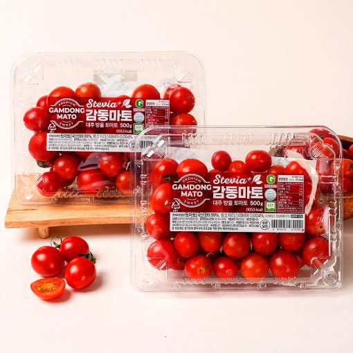 스테비아 방울토마토 2kg (500g  4팩)