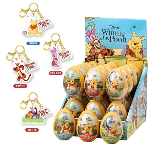 곰돌이푸 비타 캔디 키링 10g 24개입 한박스