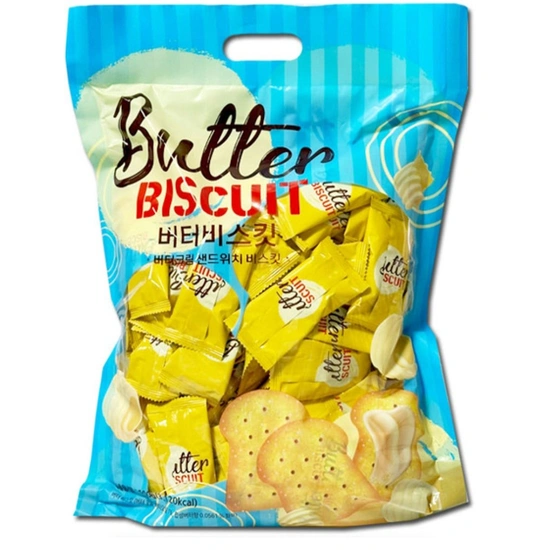 덕부아 버터 비스킷 600g (90봉입)