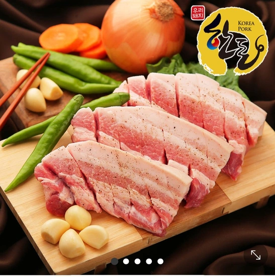 한돈 생 삼겹살 600g