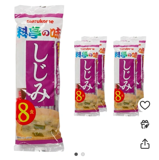 마루코메 요정의 맛 바지락 된장국 8개입, 5개