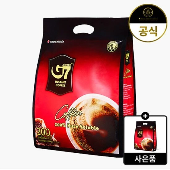 G7 블랙커피 400t