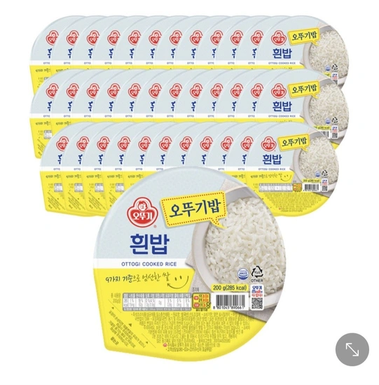 오뚜기밥 200g 36개 외 3분카레/누룽지/피자/스파게티소스