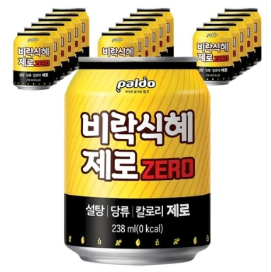 팔도 비락식혜 제로, 238ml, 18개