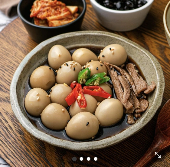 정원 대용량 메추리알 장조림 1.7kg