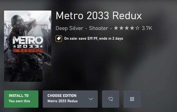 메트로 2033 리덕스