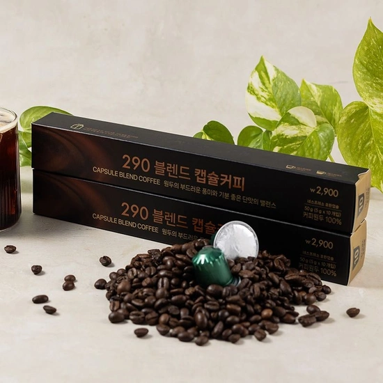 네스프레소 호환용 290블렌드 캡슐커피 100개입