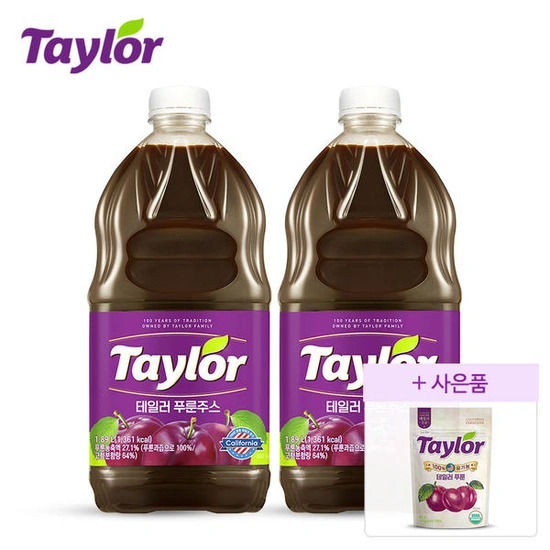 테일러 푸룬주스 1.89L 2병