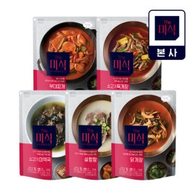 더미식 국물요리 350g 5개 육개장 닭개장 부대찌개 외