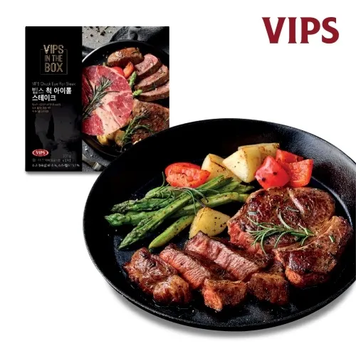 빕스 척 아이롤스테이크 331g*4팩