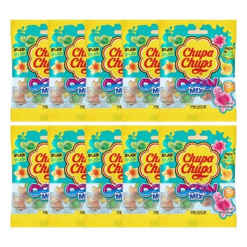 츄파춥스 오션믹스 10개