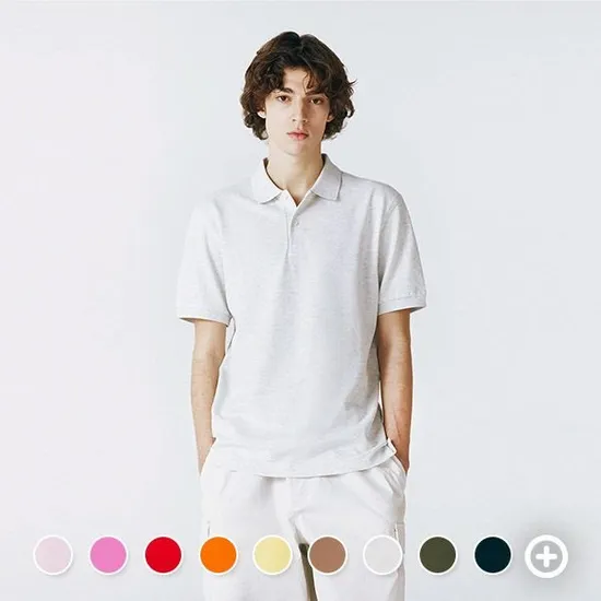 지오다노 코튼 피케 폴로 반팔티
