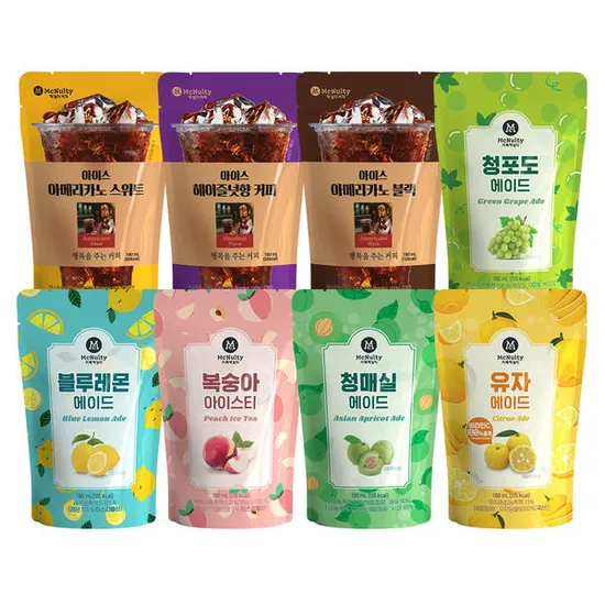 맥널티 파우치 음료/커피 190ml x 30팩