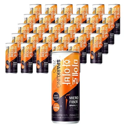 미에로화이바 스파클링제로슈가 250ml 30캔